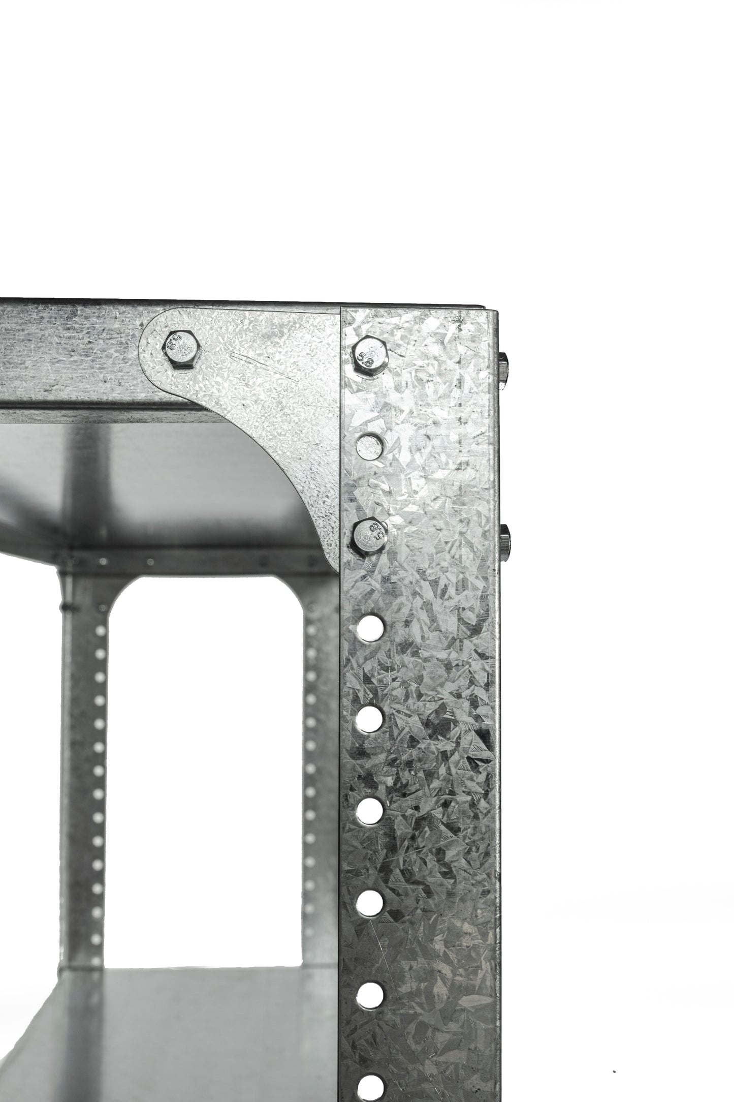 GALVANIZED SHELVING UNIT